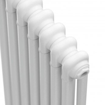 Orbit Noble Gloss White Vertical Column Radiator
