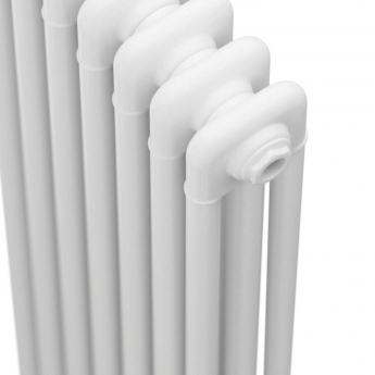 Orbit Noble Gloss White Vertical Column Radiator