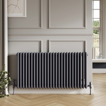 Orbit Noble Anthracite Horizontal Column Radiator