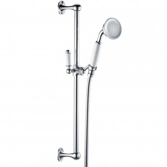 Orbit Traditional Shower Slide Rail Kit with Round Handset - Chrome