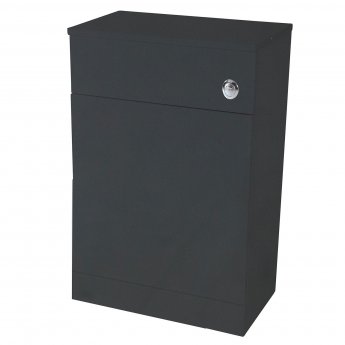 Orbit Verona Back to Wall WC Unit 500mm Wide - Gloss Anthracite