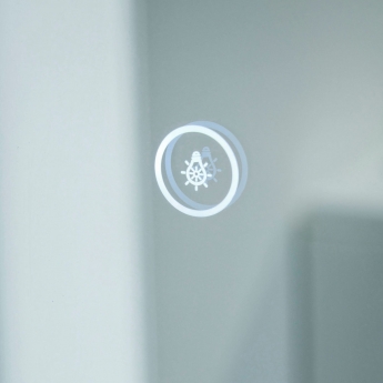 Orbit Vivid LED Bathroom Mirror 700mm H x 500mm W