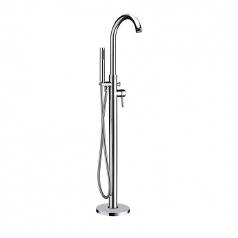 Orbit Zico Freestanding Bath Shower Mixer Tap - Chrome | Product Image