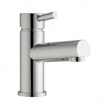 Orbit Zico Mono Basin Mixer Tap with Push Button Waste - Chrome