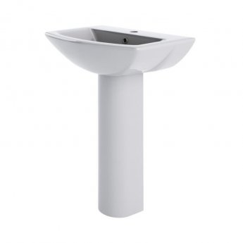 Bliss Complete Bathroom Suite with 1700mm x 850mm LH L-Shaped Shower Bath