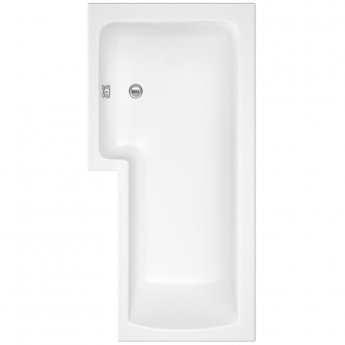 Bliss Modern Complete Bathroom Suite with L-Shaped Bath 1700mm - Left Handed