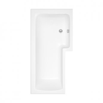 Bliss Modern Complete Bathroom Suite with L-Shaped Bath 1700mm - Right Handed