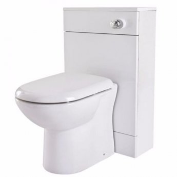 Mayford Modern Complete Bathroom Furniture Suite with B-Shaped Bath 1700mm - Right Handed