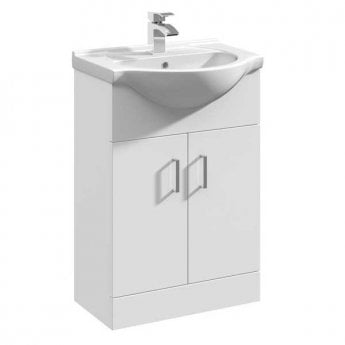 Mayford Modern Complete Bathroom Furniture Suite with Single Ended 1700mm X 700mm Bath