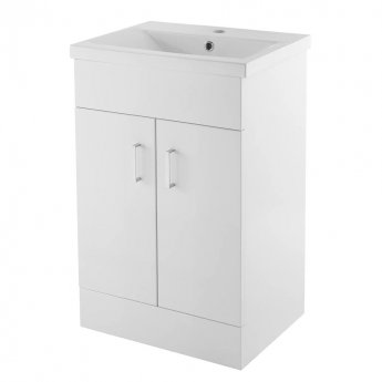 Mayford Furniture Bathroom Suite with Floor Standing Vanity Unit - 500mm Wide | Product Image
