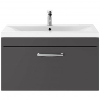 Athena 800mm 1-Drawer Wall Hung Vanity Unit