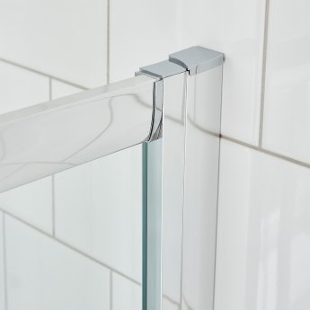 Nuie Ella Offset Quadrant Shower Enclosure - 5mm Glass
