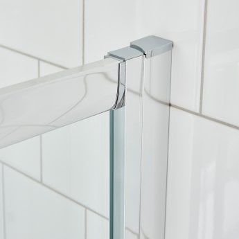 Nuie Ella Offset Quadrant Shower Enclosure 1200mm x 900mm with Tray RH - 5mm Glass