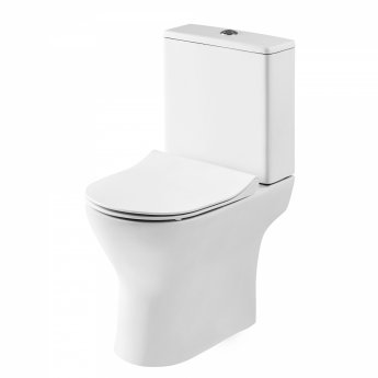 Nuie Freya Complete Bathroom Suite with L-Shaped Shower Bath 1700mm - Left Handed