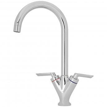 Modern Kitchen Mixer Beige Speckled Tap Faucet Swivel spout 360`Sink Basin 139 