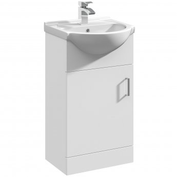 Nuie Mayford Bathroom Vanity Unit with Basin 450mm Wide - 1 Tap Hole
