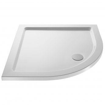 Nuie Pearlstone Quadrant Shower Tray 1000mm x 1000mm - White