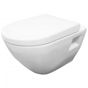 Nuie Provost Wall Hung Toilet 510mm Projection - Excluding Seat