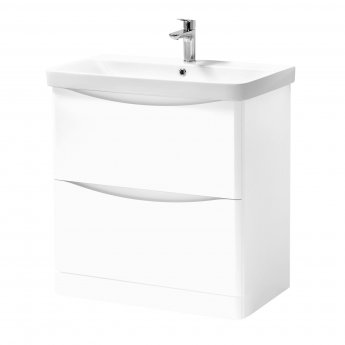 Prestige Arc 800mm 2-Drawer Floor Standing Vanity Unit