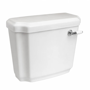 Prestige Astley Traditional Close Coupled Toilet with Lever Cistern (inc White Soft Close Seat) | Product Image