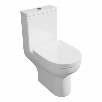 Prestige Bijoux Close Coupled Toilet with Push Button Cistern - Soft Close Seat