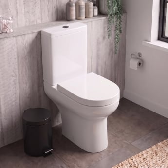 Prestige Bijoux Comfort Height Close Coupled Toilet (inc Soft Close Seat) | Product Image
