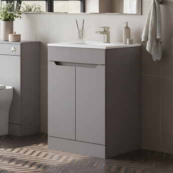 Prestige Culture 2-Door Floor Standing Vanity Unit | Product Image