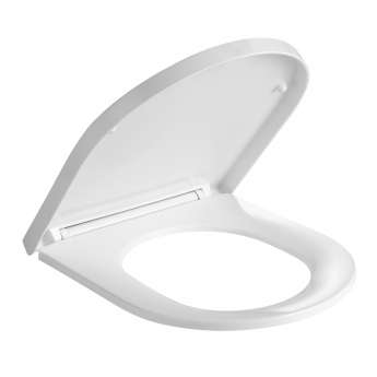 Prestige Bijoux Rimless Comfort Height Close Coupled Toilet with Push Button Cistern - Premium Soft Close Seat