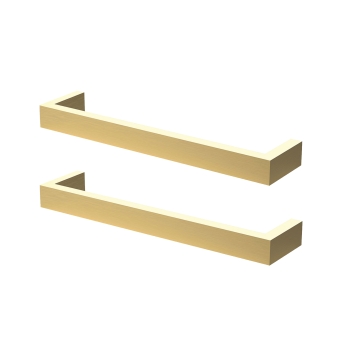 Prestige Singola 12V Dry Electric Twin Towel Rail | Product Image