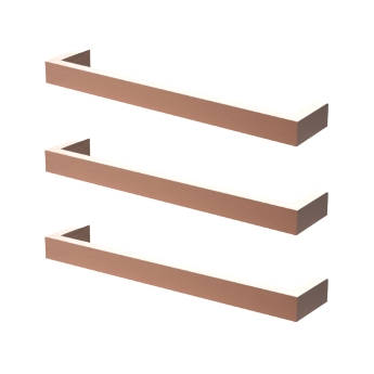 Prestige Singola 12V Dry Electric Three Towel Rail | Product Image