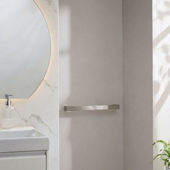 Prestige Singola 12V Dry Electric Single Towel Rail | Product Image