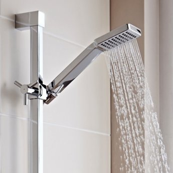 Prestige Element Option 1 Thermostatic Concealed Shower Valve with Adjustable Slide Rail Kit - Chrome