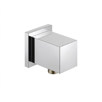 Prestige Element Option 3 Thermostatic Concealed Shower Valve with Adjustable Slide Rail Kit and Fixed Head - Chrome | Product Image