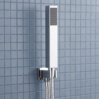 Prestige Element Option 4 Thermostatic Concealed Shower Valve with Handshower and Fixed Head - Chrome | Product Image