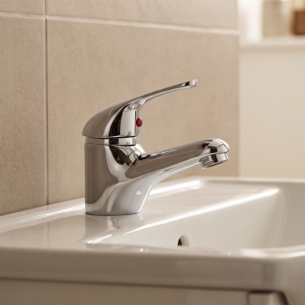 Prestige G4K Mono Basin Mixer Tap with Click Waste - Chrome | Product Image