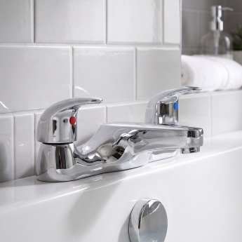 Prestige G4K Deck Mounted Bath Filler Tap - Chrome | Product Image