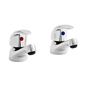 Prestige G4K Bath Taps Pair - Chrome | Product Image