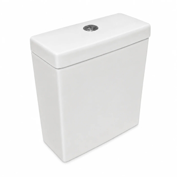 Prestige Genoa Square Rimless Open Back Close Coupled (inc Soft Close Seat) | Product Image