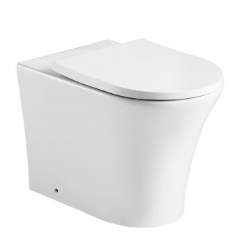 Prestige Kameo Back to Wall Rimless Toilet - Soft Close Seat