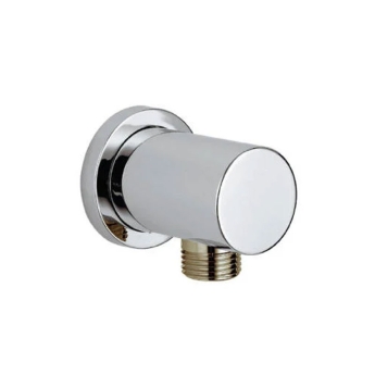 Prestige Plan Thermostatic Twin Round Push Button Concealed Mixer Shower with Shower Kit Round Head | Product Image