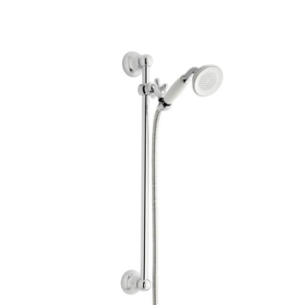 Prestige Klassique Option 4 Thermostatic Exposed Shower Valve with Adjustable Slide Rail Kit - Chrome | Product Image
