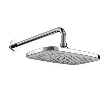 Prestige Kolt Thermostatic Concealed Shower Valve with Fixed Shower Head and Arm - Chrome | Product Image