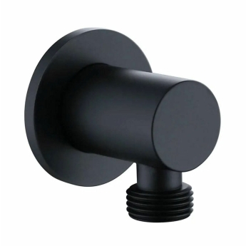 Prestige Kolt Thermostatic Concealed Shower Valve with Adjustable Slide Rail Kit - Matt Black | Product Image