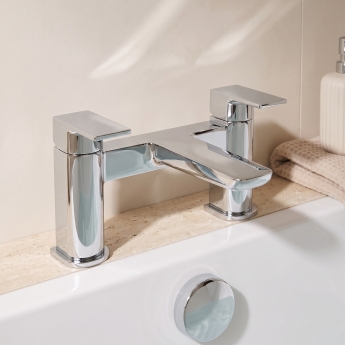 Prestige Kolt Bath Filler Tap Pillar Mounted - Chrome | Product Image