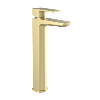 Prestige Kolt Tall Mono Basin Mixer Tap - Brushed Brass