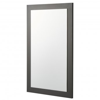Prestige Kore Bathroom Mirror 800mm H x 500mm W - Matt Dark Grey
