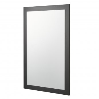 Prestige Kore Bathroom Mirror 900mm H x 600mm W - Matt Dark Grey