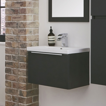 Prestige Kore 500mm 1-Drawer Wall Hung Vanity Unit | Product Image