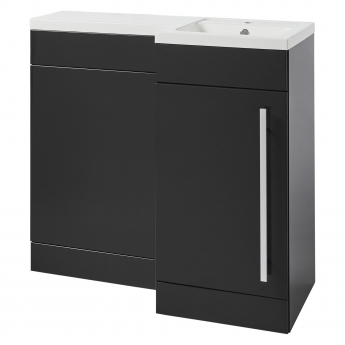 Prestige Matrix 1 Door Combination Unit with L Shape Basin 900mm Wide