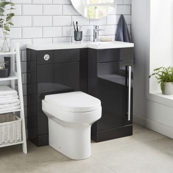 Prestige Matrix 1 Door Combination Unit with L Shape Basin 900mm Wide